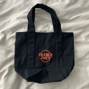 Limited Edition Trader Joe's Black & Orange Mini Bag
